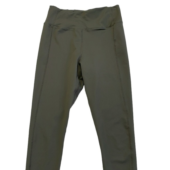 Stoic Leggings Women's M Medium Green Athletic Ankle - Picture 2 of 11